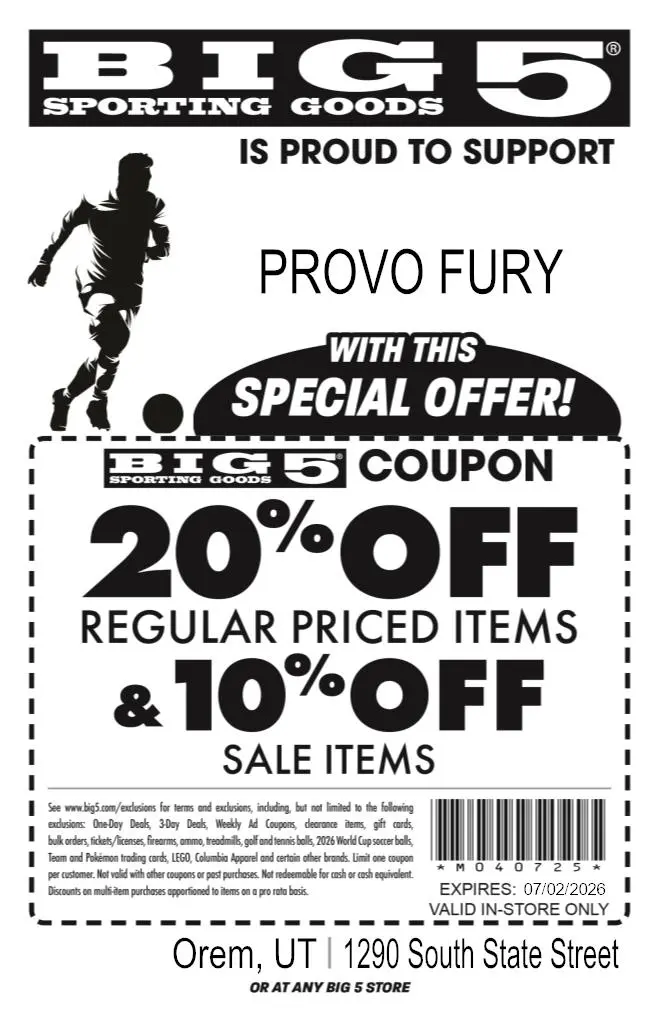 Big 5 Discount Coupon